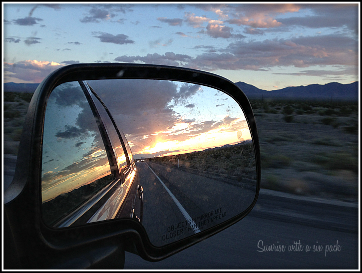 A look in the rearview