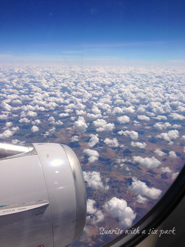 view from a plane